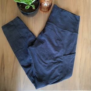 aerie Offline Black Leggings with Pockets